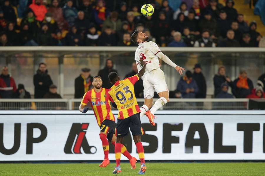 Lecce en AC Milan delen de punten: 2-2