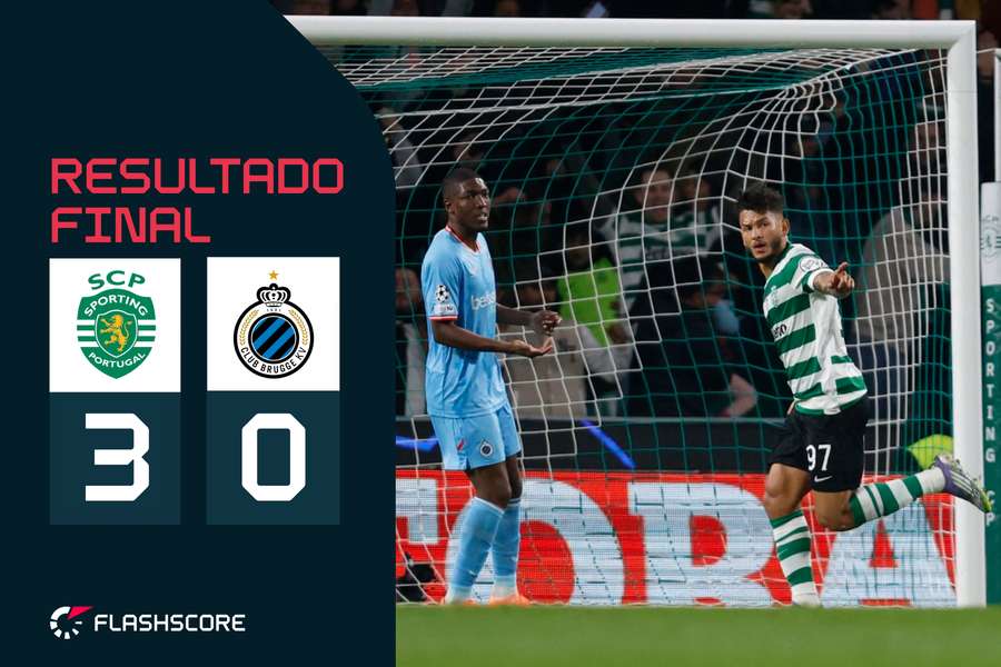 Luis Suárez apontou o segundo golo do Sporting