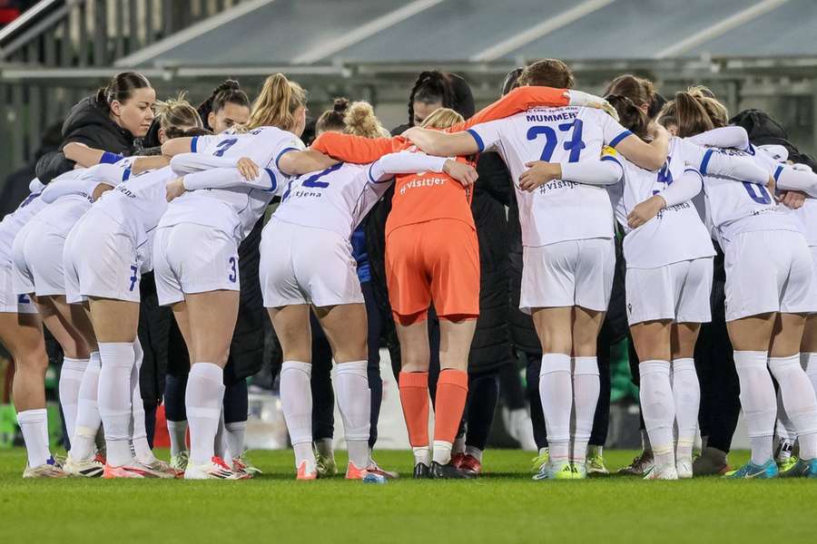 Die Damen-Mannschaft von Carl Zeiss Jena