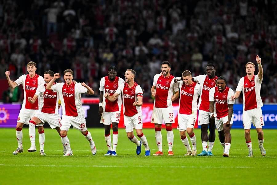 Ajax se nakonec radoval z postupu.