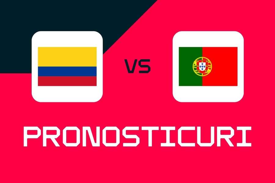 Columbia - Portugalia: Pronosticuri, cele mai bune pariuri și cote (Cupa Mondială)