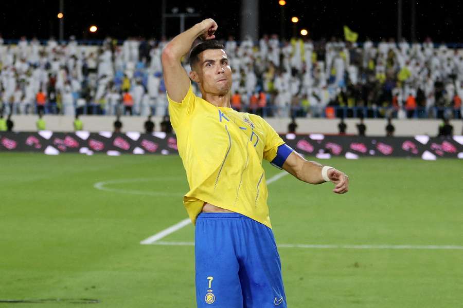 Ronaldo plays for Al Nassr in Saudi Arabia