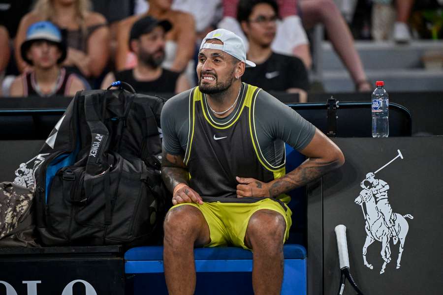 Kyrgios w poniedziałek.