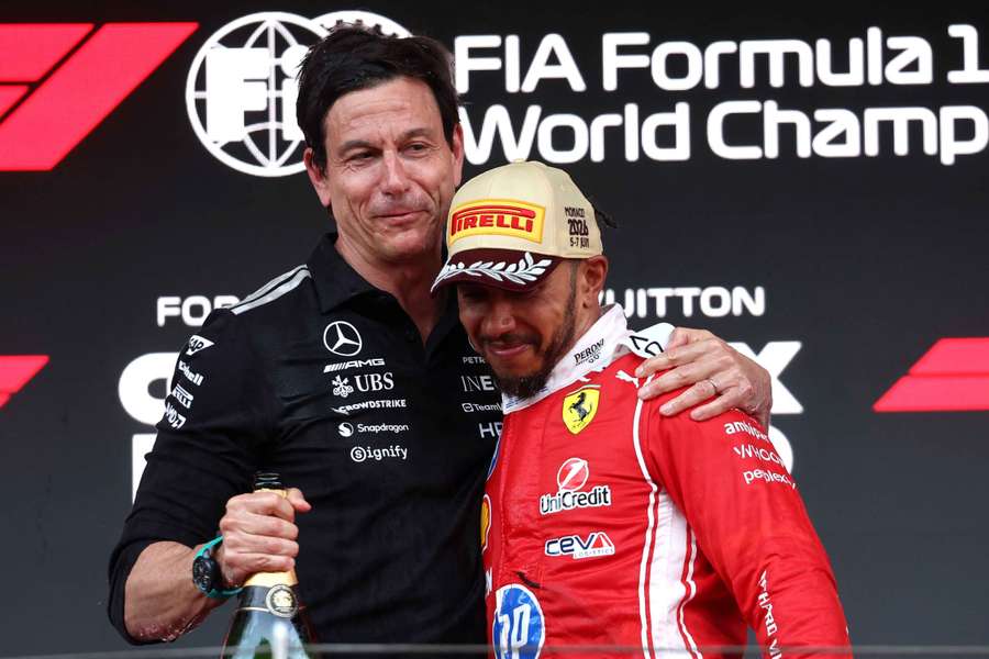 Toto Wolff and Lewis Hamilton Toto Wolff and Lewis Hamilton