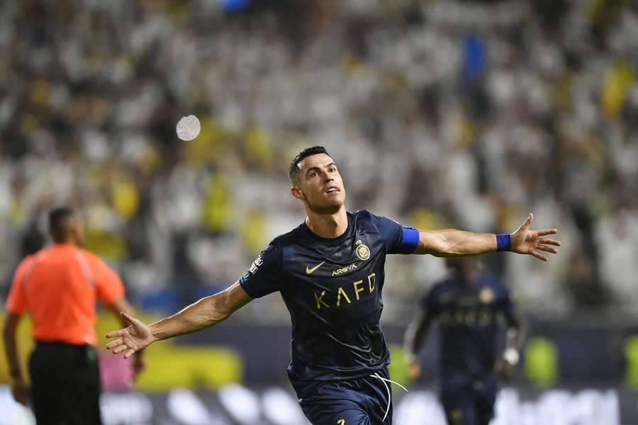 Cristiano Ronaldo é o grande astro do Al-Nassr