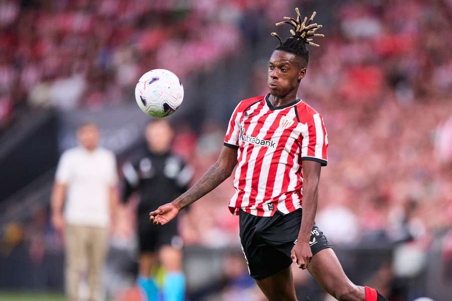 Nico Williams, disponible para el Levante-Athletic Nico Williams, disponible para el Levante-Athletic