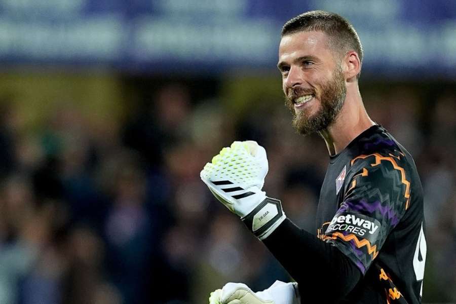 David de Gea stopte twee penalty's tegen AC Milan