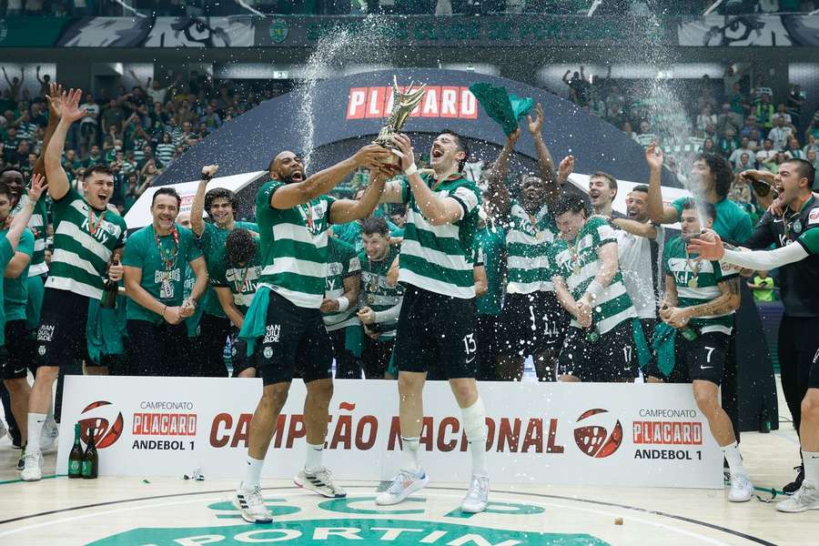 A festa do título do Sporting