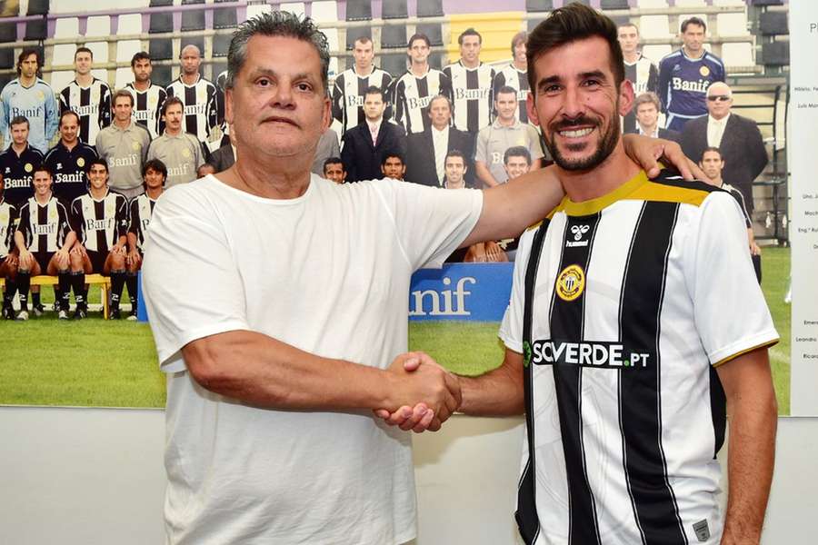 João Aurélio com Rui Alves