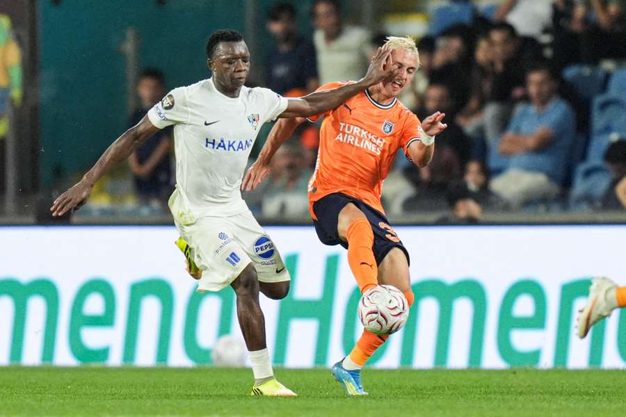 Alie Conteh (left) scored two and assisted one for Inter