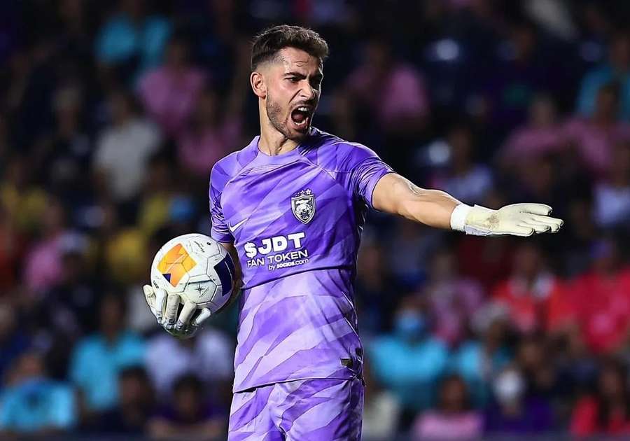 Zubiaurre, durante un partido