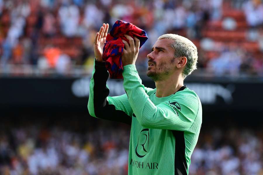 Antoine Griezmann na Atlético's nederlaag bij Valencia