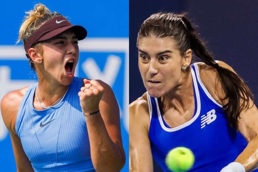 Jaqueline Cristian și Sorana Cîrstea  