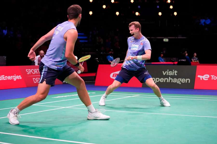 Den danske dynamitduo er klar til finalen i Hong Kong.