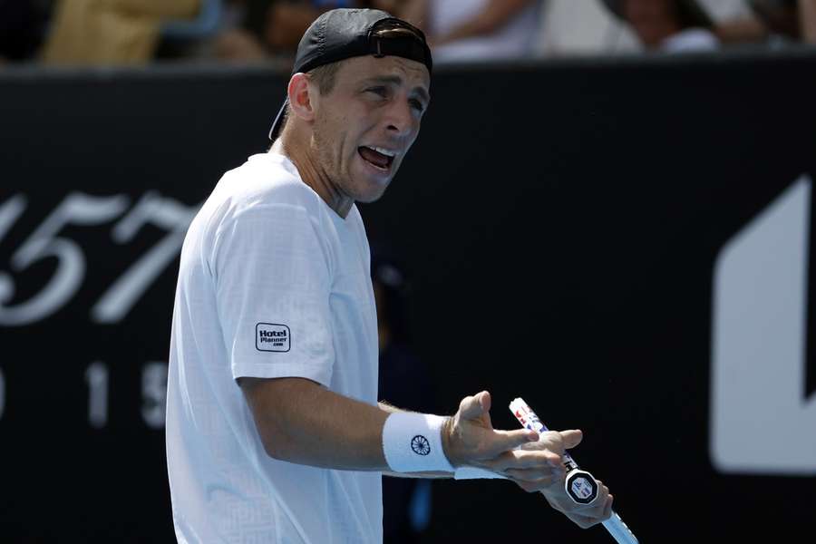 Tallon Griekspoor kon driekwartier in het spoor blijven van Novak Djokovic