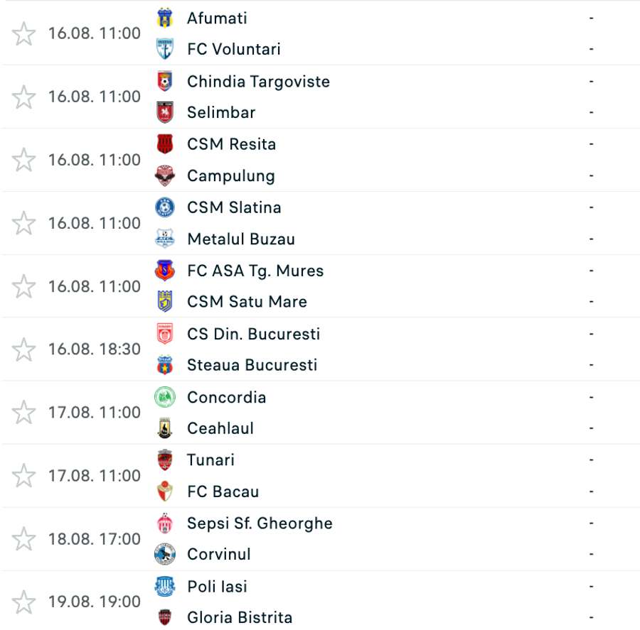 Program Etapa 3