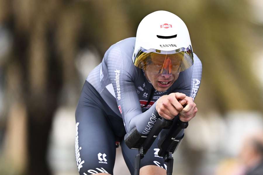 Johan Price Pejtersen of Alpecin-Deceuninck pictured in action during the first stage of the Tirreno-Adriatico