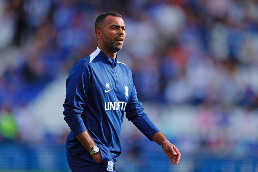 Ashley Cole avec Birmingham le 10 août.