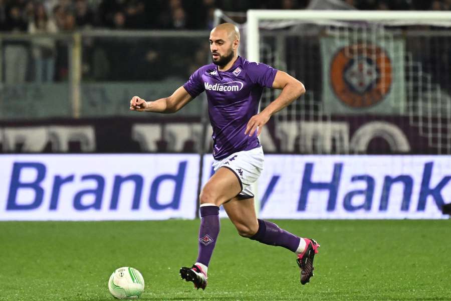 Sofyan Amrabat speelde 67 wedstrijden in het shirt van Fiorentina