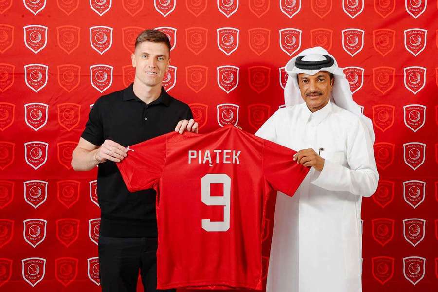 Krzysztof Piątek zaprezentowany w Al Duhail, przenosi się do Kataru na trzy sezony