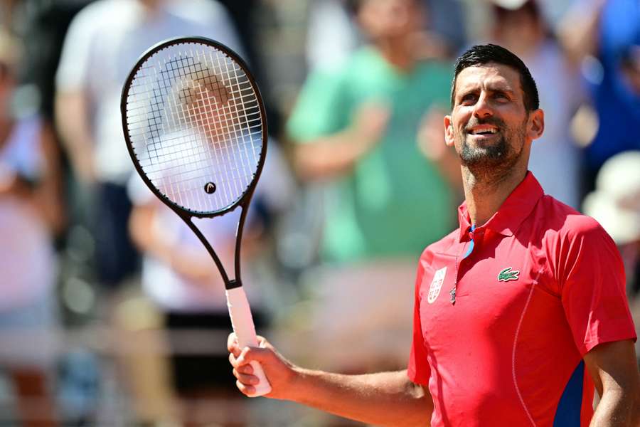 Novak Djokovic en París