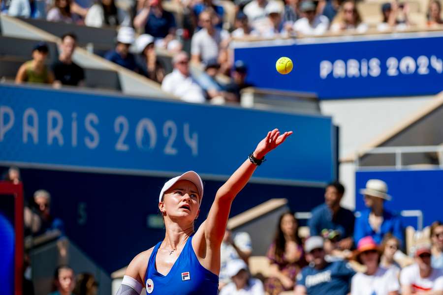 Barbora Krejčíková je poslední českou nadějí ve dvouhře žen.