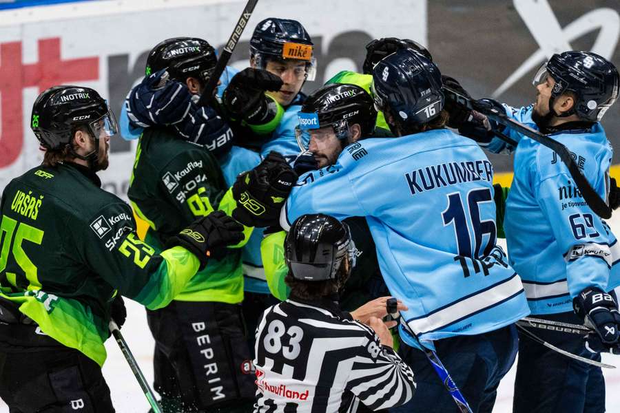 Slovan na domácom ľade zdolal Žilinu.