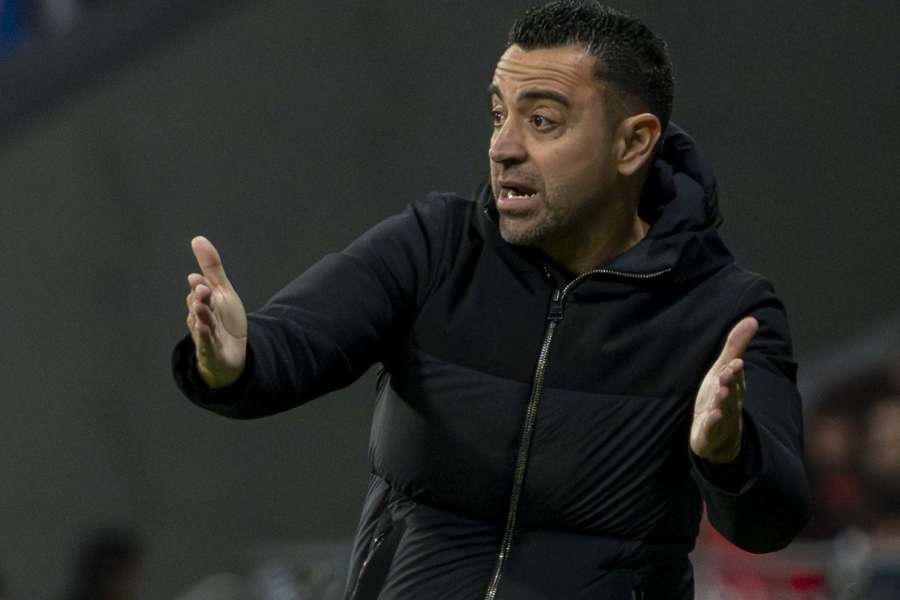 Xavi and son drop Man Utd hint