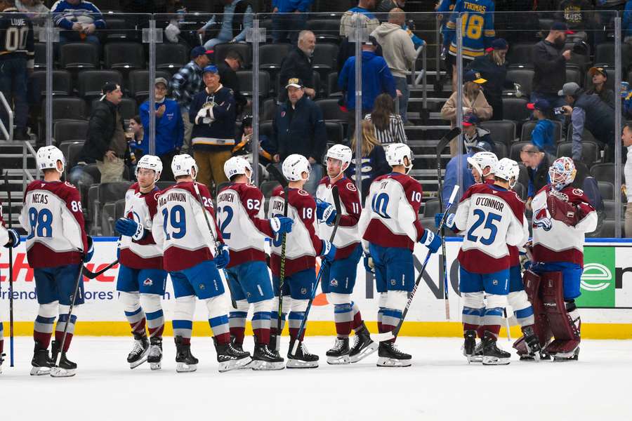 Colorado Avalanche najlepsi w Konferencji Zachodniej Colorado Avalanche najlepsi w Konferencji Zachodniej