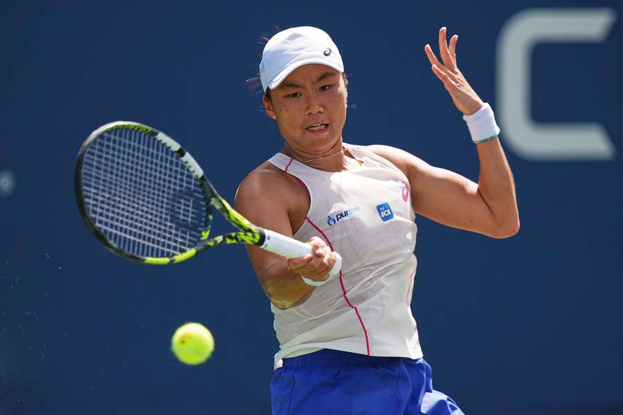 Indonesian qualifier Janice Tjen scored an early upset at the US Open on Sunday Indonesian qualifier Janice Tjen scored an early upset at the US Open on Sunday