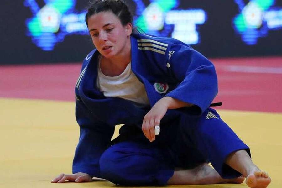 Judoca Bárbara Timo derrotada por Katharina Haecker