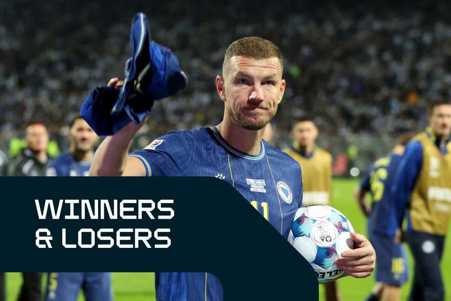 Edin Dzeko retired from international football following Bosnia and Herzegovina's 1-1 draw with Sweden