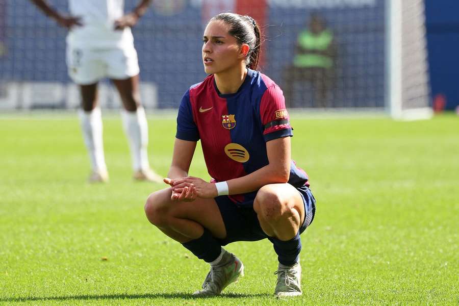 Kika Nazareth cumpre primeira temporada no Barcelona