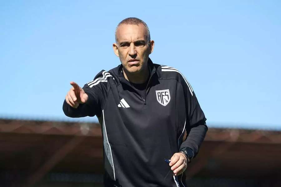 João Pedro Sousa orientou dez jogos oficiais no comando técnico do AFS João Pedro Sousa orientou dez jogos oficiais no comando técnico do AFS