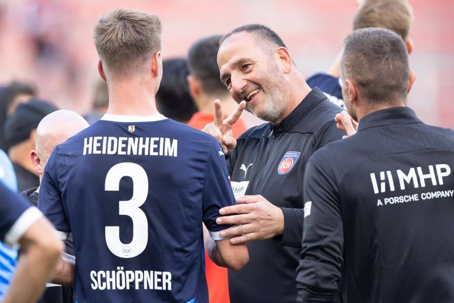 Beim 1. FC Heidenheim herrscht gute Laune.