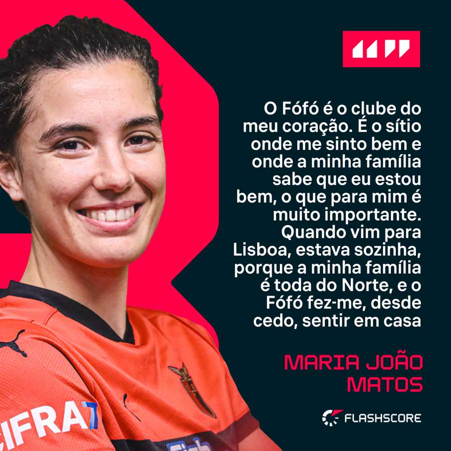 Maria João mostra-se grata ao Futebol Benfica Maria João mostra-se grata ao Futebol Benfica