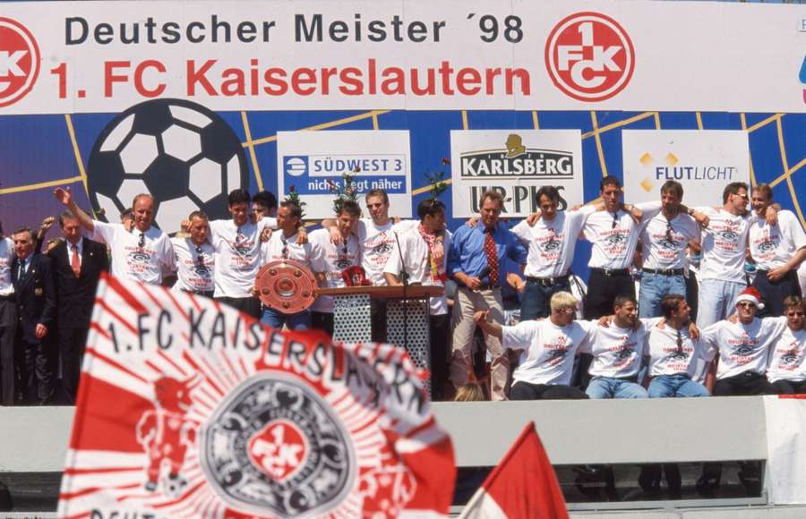 Der FCK wurde sensationell als Aufsteiger Meister Der FCK wurde sensationell als Aufsteiger Meister