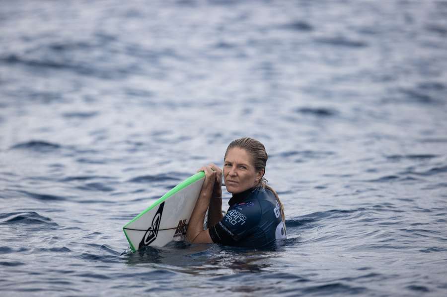 Stephanie Gilmore en août 2023. Stephanie Gilmore en août 2023.