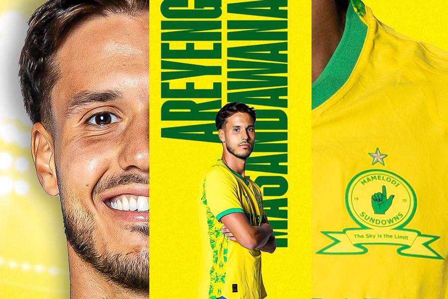 Miguel Reisinho oficializado pelo Mamelodi Sundowns