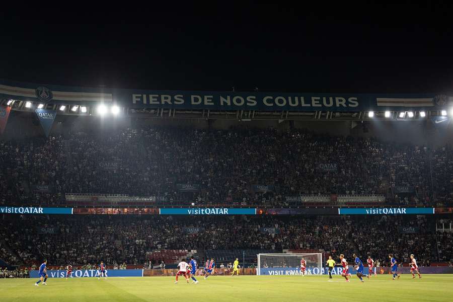 General view inside the Parc des Princes
