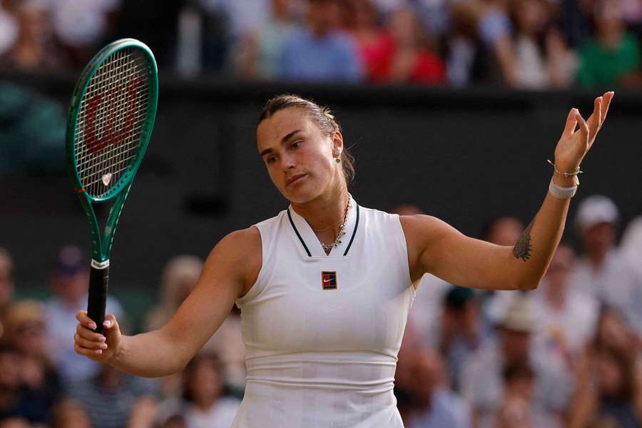 Aryna Sabalenka versteht die Welt nicht mehr Aryna Sabalenka versteht die Welt nicht mehr