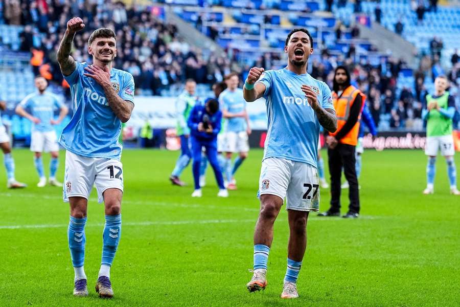 Coventry are chasing the Championship play-offs