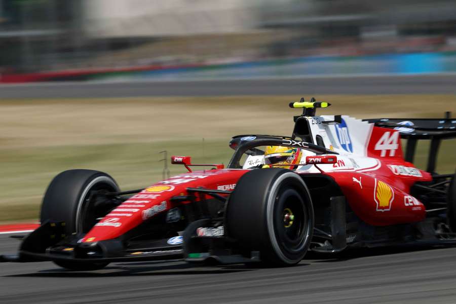 Lewis Hamilton ce vendredi. Lewis Hamilton ce vendredi.