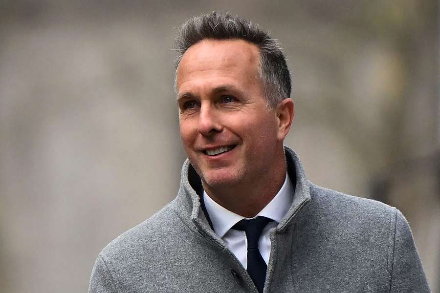 Former England cricket captain Michael Vaughan arrives to attend a Cricket Discipline Commission hearing, relating to allegations of racism at Yorkshire County Cricket Club