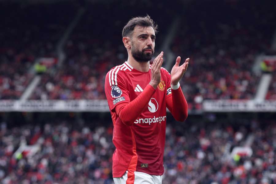 Bruno Fernandes is being linked with a move away from Manchester United