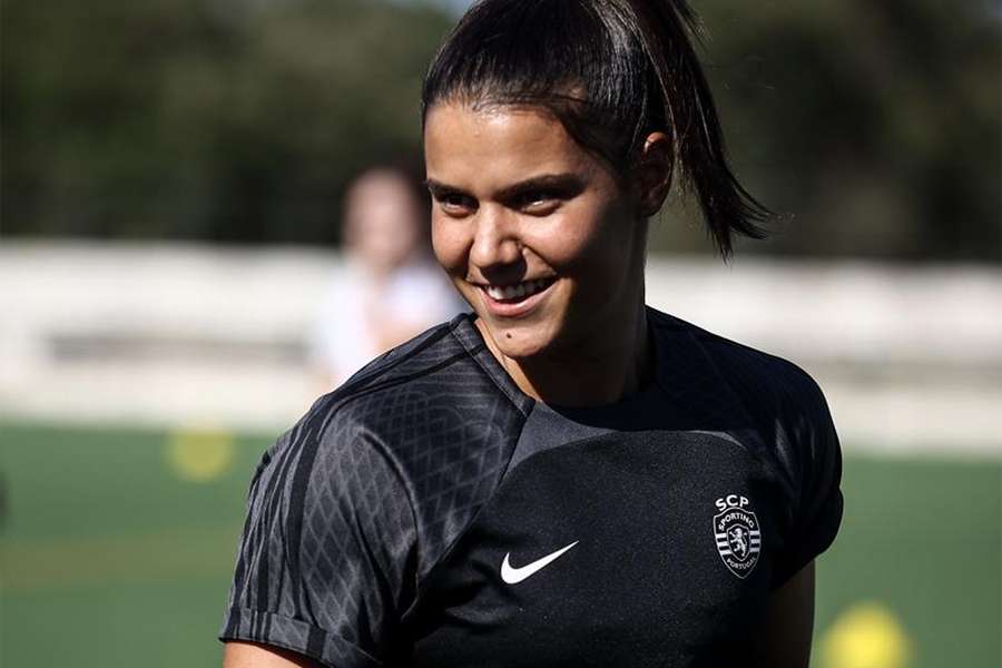 Bruna Lourenço está entusiasmada com o regresso aos treinos