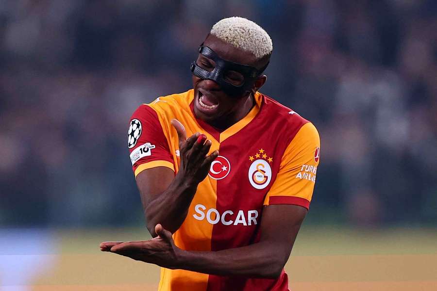 Osimhen denies being unhappy after Galatasaray victory