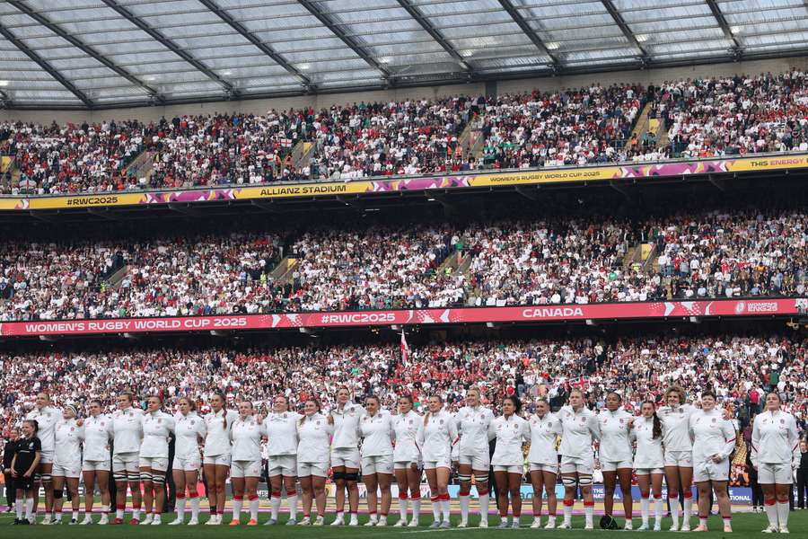 This year's Rugby World Cup final was played in front of a record crowd