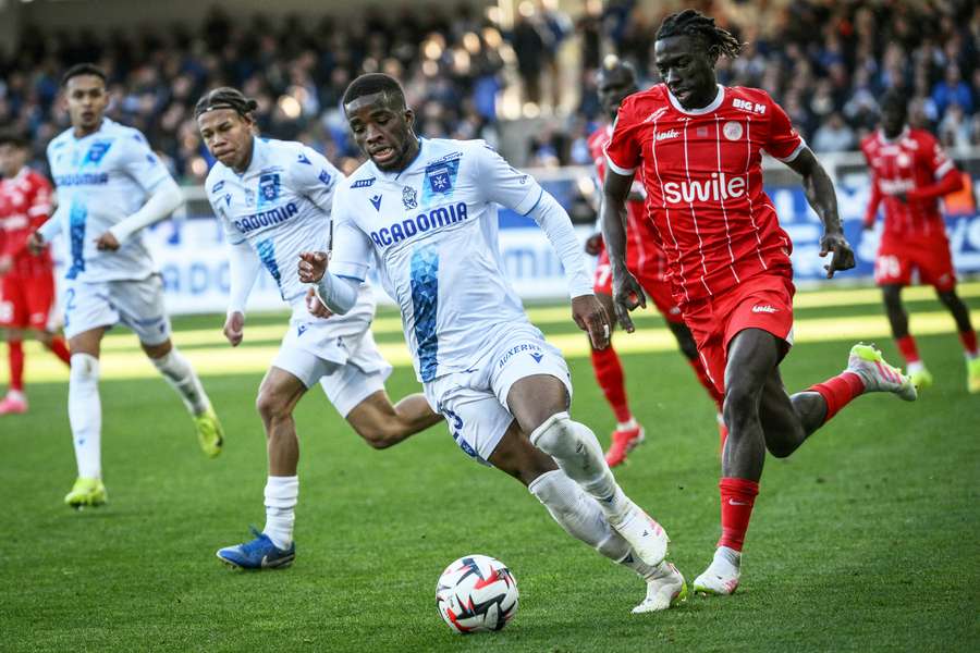 Hamed Junior Traoré en Ligue 1 le 30 mars dernier.
