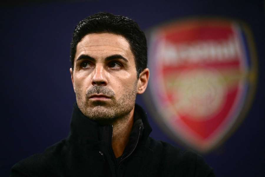 Arsenal manager Mikel Arteta